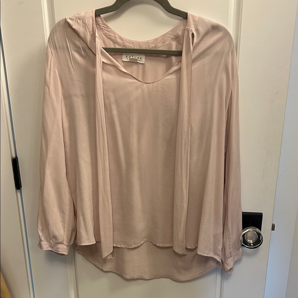 Velvet by Graham & Spencer Blush Top